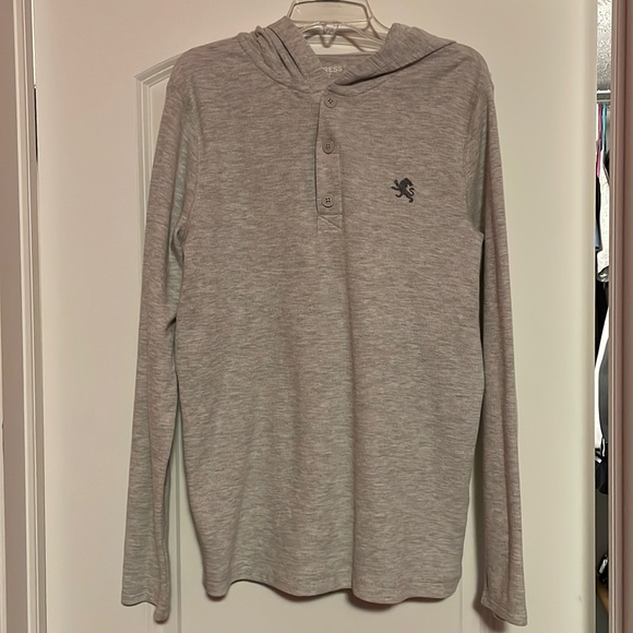 Mens Express Long-sleeve With Hood Size Small - Picture 1 of 4